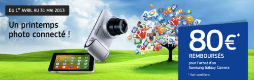 offre de remboursement samsung galaxy camera 80? remboursés