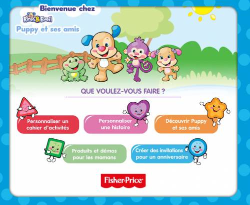fisher price rires