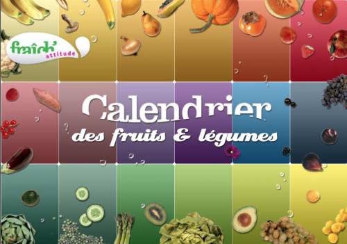 calendrier des fruits et légumes de saison gratuit à imprimer