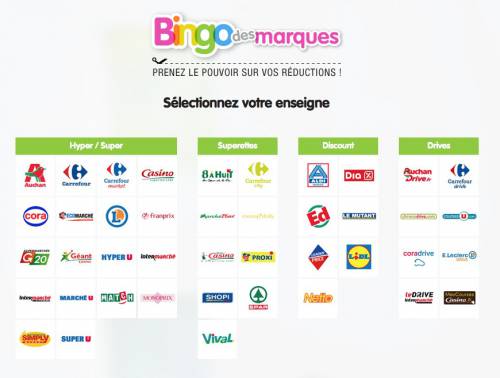 bingo des marques obtenir des bons de réduction gratuits