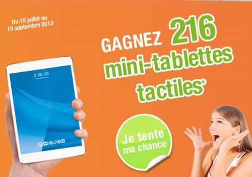 carrefour oxford elba : 216 mini-tablettes ipad mini à gagner pour la rentrée 2013