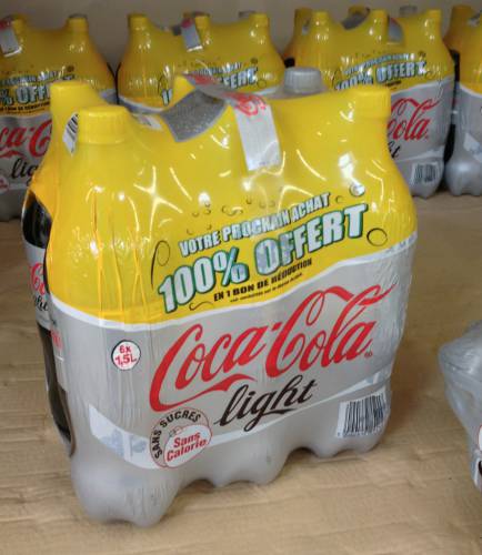 offre de remboursement avec du coca-cola light 100% remboursé
