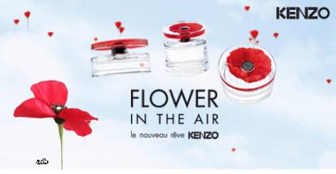coquelicot kenzo gratuit flower in the air une heure pour soi