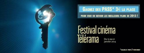 gagner pass festival cinéma 2014 avec bnp paribas et télérama jusqu'au 21 janvier 2014