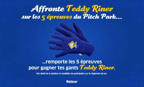pitch 10 000 paires de gants teddy riner à gagner grâce au pitch park et aux codes gratuits