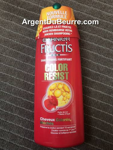 garnier fructis color resist ancien shampoing rembourse