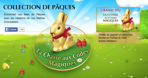 chocolats lindt pâques 2014 : les lapins d'or