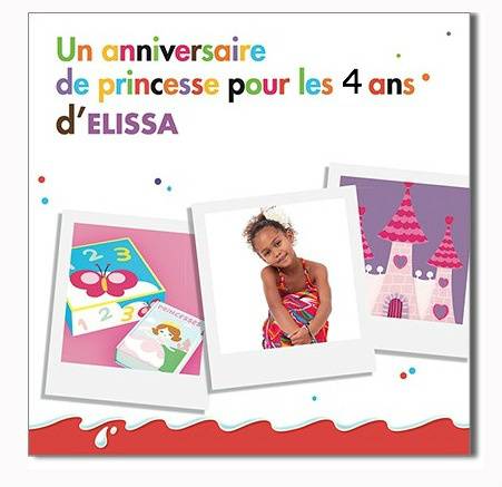 club kinder cadeau pour l'anniversaire 4 ans des enfants : une histoire personnalisée et un album photo gratuits