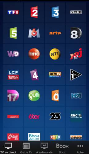 application b.tv : la tv 4g illimitée