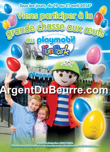 playmobil funpark pâques 2014 : chasse aux oeufs gratuite