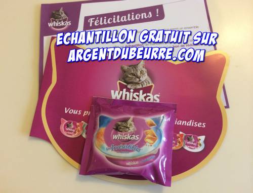 echantillon gratuit whiskas