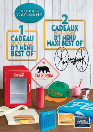 jeu mcdo american summer 2015, un jeu 100% gagnant avec de nombreux ... jeu mcdo american summer 2015, un jeu 100% gagnant avec de nombreux ...