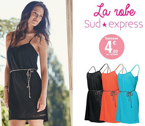 closer robe sud express août offerte pour 4,5?
