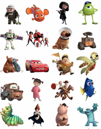 disney pixar autocollants gratuits pour facebook et facebook messenger