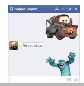 facebook messenger pixar disney gratuit