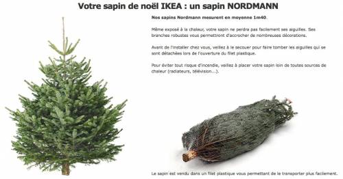 le sapin de noël ikea sera disponible officiellement à partir du 25 novembre 2021