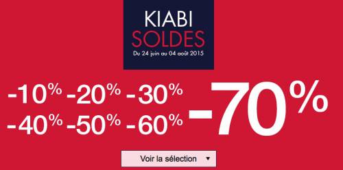 kiabi soldes été 2015 code promo pour obtenir -20% en plus