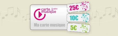 carte musique carte musique physique