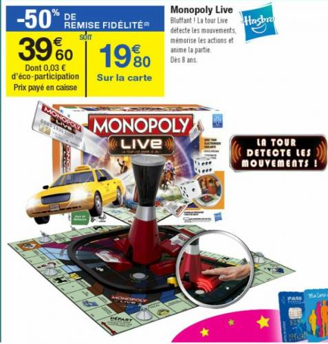 Monopoly live de Hasbro France : test et avis sur L'Internaute Photo numérique