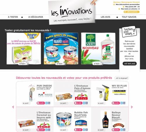 lesinovations.fr produits remboursés