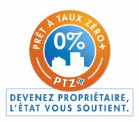 ptz logo et slogan ptz : devenir propri�taire l'�tat vous soutient