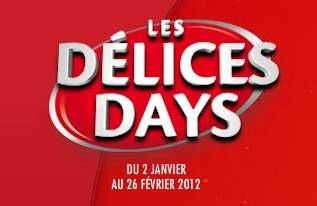 logo les délices days du 2 janvier au 26 février 2012