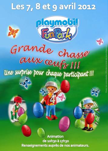 grande chasse aux oeufs playmobil 2012