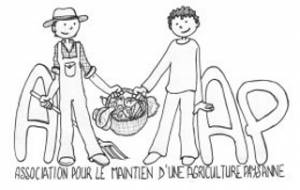 logo amap : association pour le maintien d'une agriculutre paysanne