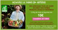 un panier de fruits et légumes bio � 10 euros