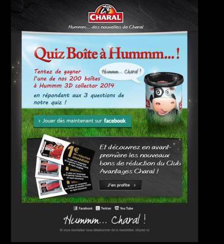 charal : gagner 200 boîtes à hummm